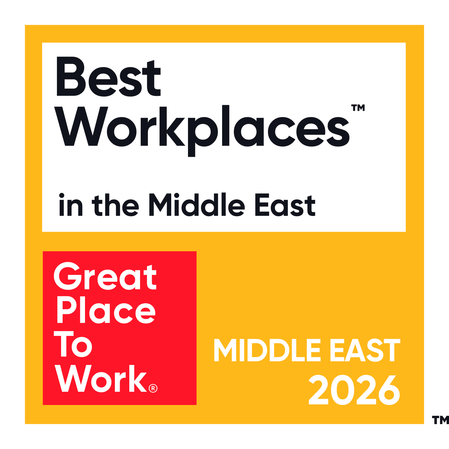 Great Place To Work — Best Workplaces in the Middle East 2026